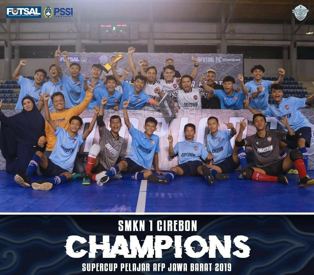 Neper King Kota Cirebon Tutup Tahun 2019 Dengan Sabet Gelar Juara Supercup Pelajar AFP Jawa Barat
